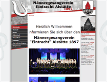 Tablet Screenshot of mgvalstaette.de